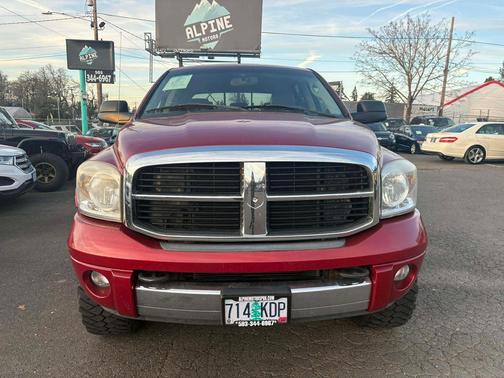RED 2007 Dodge Ram 3500 Laramie