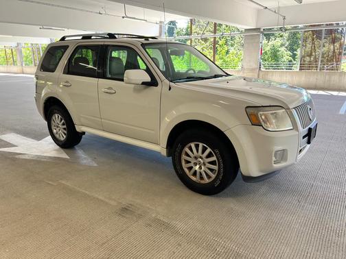 White Suede 2010 Mercury Mariner Premier