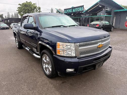 Imperial Blue Metallic 2009 Chevrolet Silverado 1500 Work Truck Crew Cab