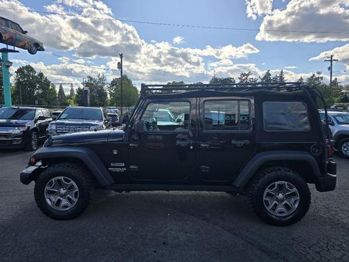 Black Clearcoat 2017 Jeep Wrangler Unlimited Sport