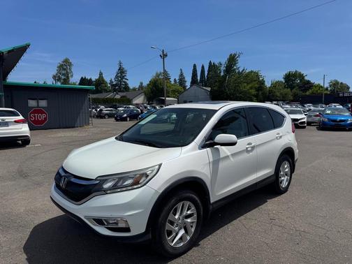 White Diamond Pearl 2015 Honda CR-V EX