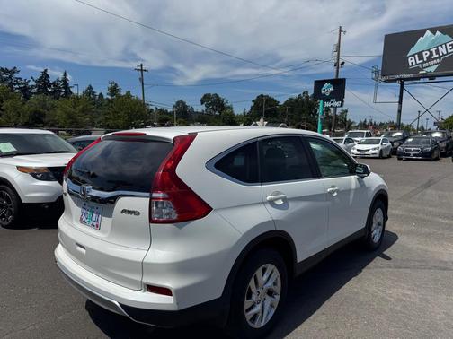 White Diamond Pearl 2015 Honda CR-V EX