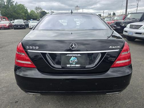 BLACK 2013 Mercedes-Benz S-Class 4MATIC