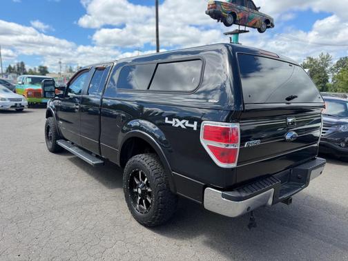 BLACK 2013 Ford F-150 SUPER CAB