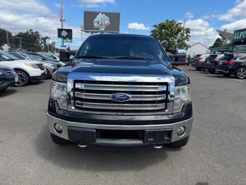 BLACK 2013 Ford F-150 SUPER CAB
