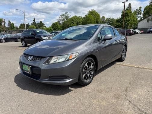 Polished Metal Metallic 2013 Honda Civic EX