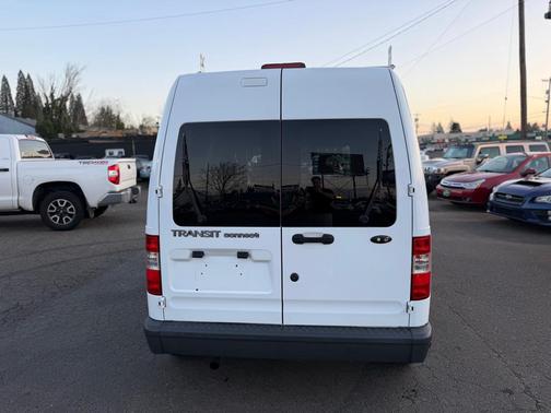 Frozen White 2010 Ford Transit Connect XL