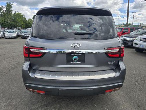 GREY 2018 INFINITI QX80 Base