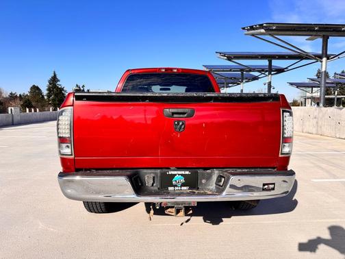 RED 2007 Dodge Ram 1500 SLT Quad Cab