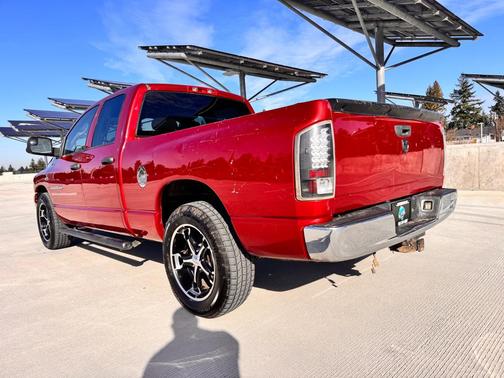RED 2007 Dodge Ram 1500 SLT Quad Cab