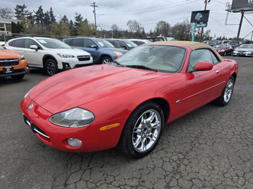 RED 2001 Jaguar XK8