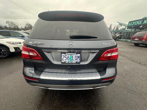 GREY 2012 Mercedes-Benz M-Class 4MATIC