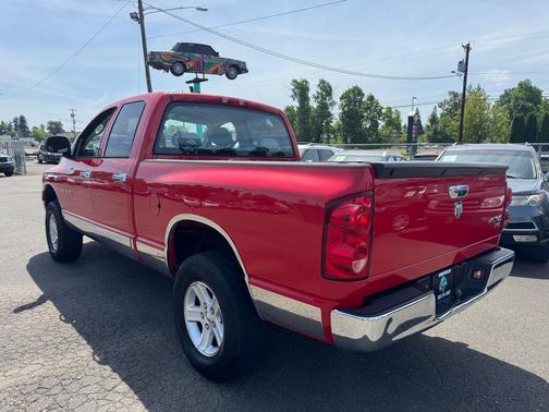 RED 2007 Dodge Ram 1500 Sport Quad Cab