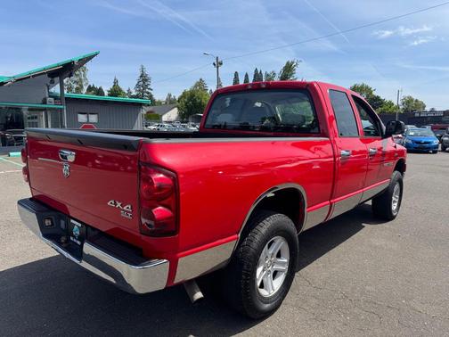RED 2007 Dodge Ram 1500 Sport Quad Cab
