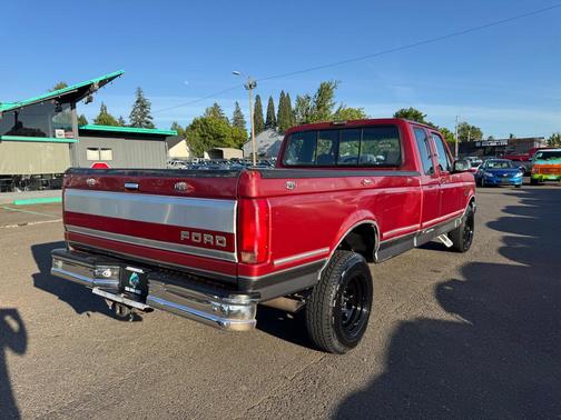 RED 1992 Ford F-150