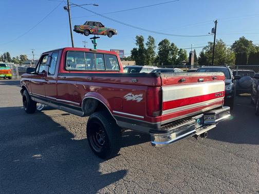 RED 1992 Ford F-150