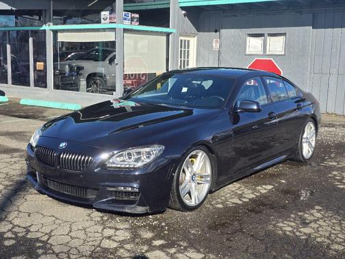 BLUE 2015 BMW 650 I GRAN COUPE