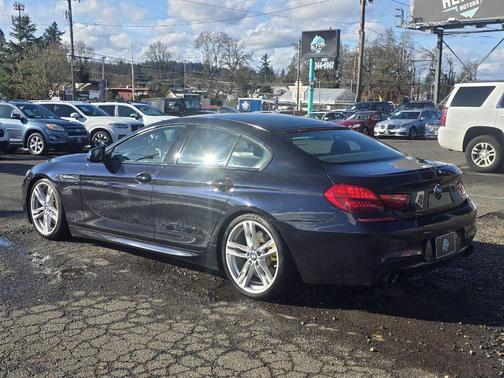 BLUE 2015 BMW 650 I GRAN COUPE
