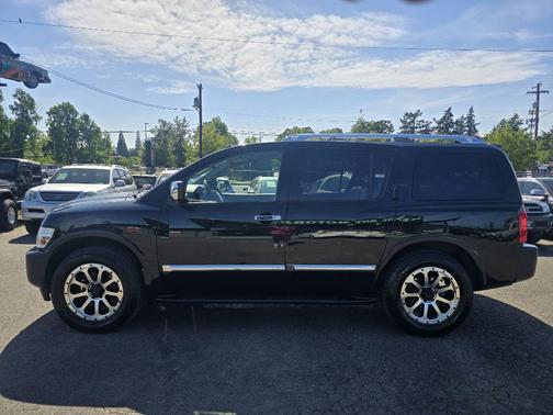 Liquid Onyx Metallic 2009 INFINITI QX56 Base