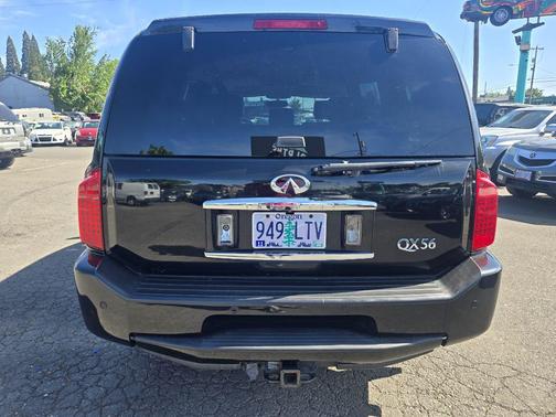 Liquid Onyx Metallic 2009 INFINITI QX56 Base