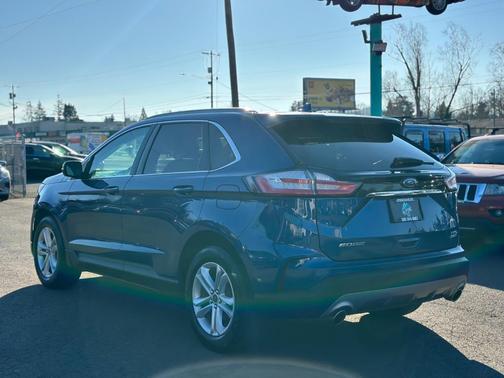 Atlas Blue Metallic 2020 Ford Edge SEL