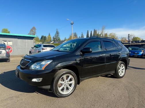 BLACK 2009 Lexus RX 350 Base