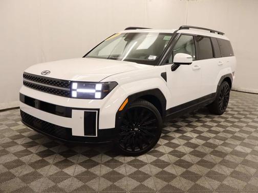 White 2025 Hyundai SANTA FE Calligraphy