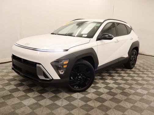 White 2026 Hyundai KONA SEL Sport