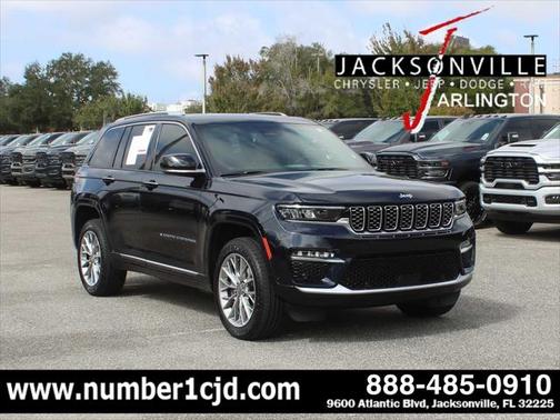 Midnight Sky 2022 Jeep Grand Cherokee 4xe Summit 4x4