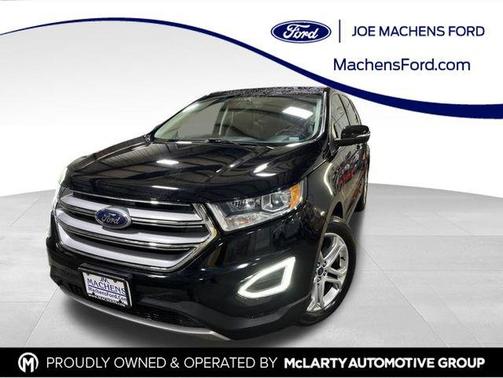 Shadow Black 2018 Ford Edge Titanium
