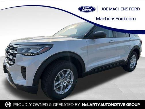White Metallic 2026 Ford Explorer Active