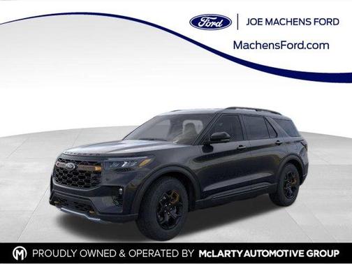 Agate Black Metallic 2026 Ford Explorer Tremor