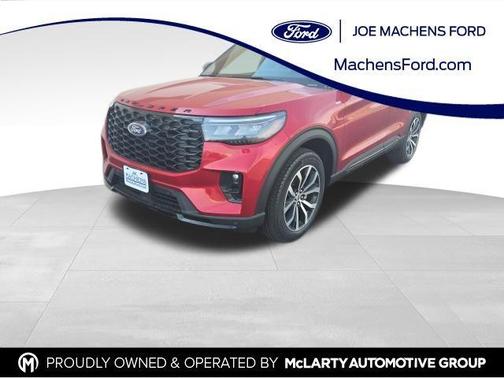 Red Metallic 2026 Ford Explorer ST-Line