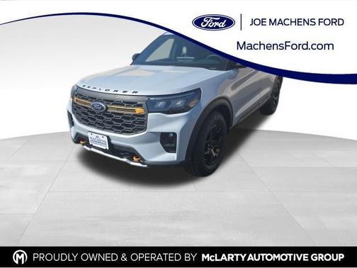 White Metallic 2026 Ford Explorer Tremor