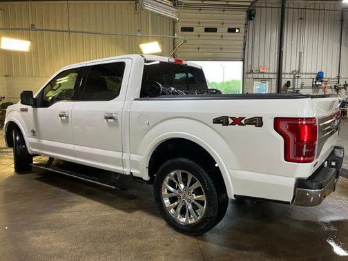 White Platinum Clearcoat Metallic 2015 Ford F-150 King Ranch