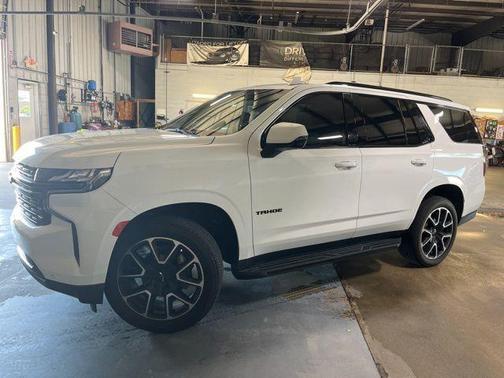 Summit White 2021 Chevrolet Tahoe RST
