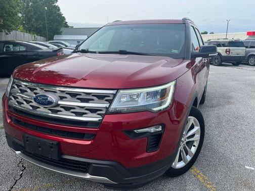 Ruby Red Metallic 2018 Ford Explorer XLT