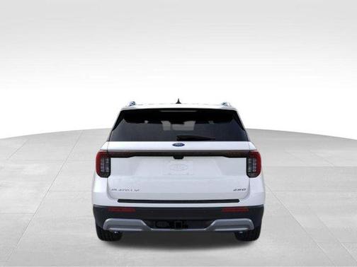 White 2026 Ford Explorer Platinum