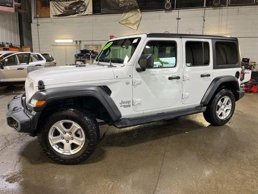Bright White Clearcoat 2019 Jeep Wrangler Unlimited Sport