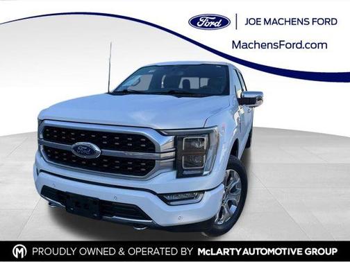 White Metallic 2022 Ford F-150 Platinum