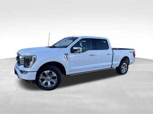 White Metallic 2022 Ford F-150 Platinum