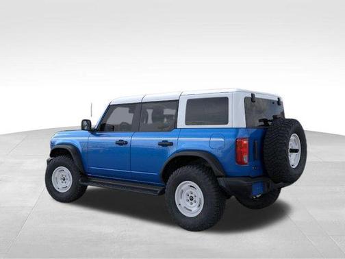 Velocity Blue Metallic 2026 Ford Bronco Heritage Edition