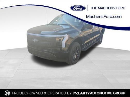 Blue Metallic 2025 Ford F-150 Lightning Flash Truck
