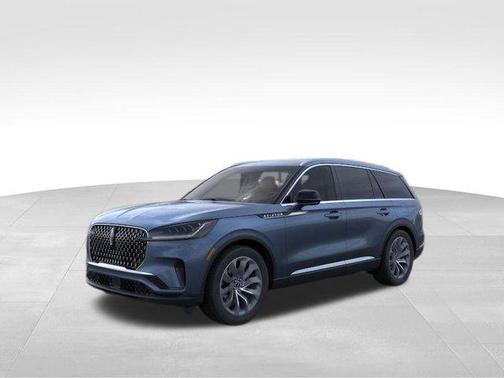 Blue Metallic 2026 Lincoln Aviator Premiere