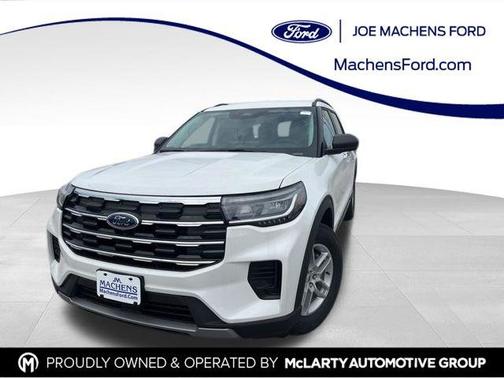 White Metallic 2025 Ford Explorer Active