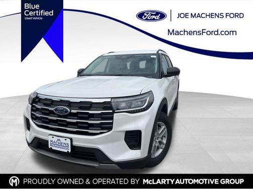 White Metallic 2025 Ford Explorer Active