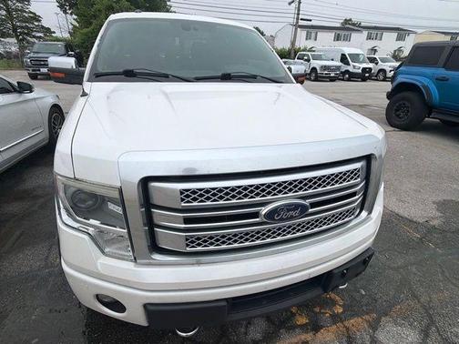 White Platinum Clearcoat Metallic 2014 Ford F-150 Platinum