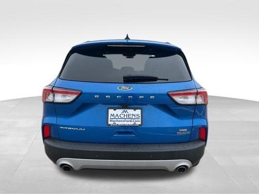 Blue Metallic 2020 Ford Escape Titanium Hybrid