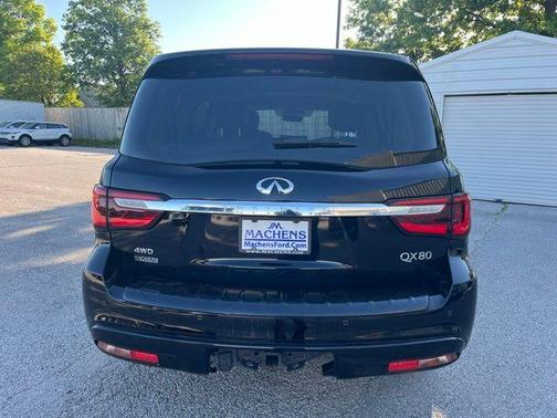 Black Obsidian 2022 INFINITI QX80 Luxe
