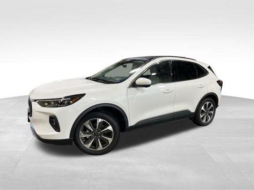 White Metallic 2025 Ford Escape Platinum